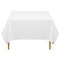 Lann's Linens - Square Premium Tablecloth for Wedding / Banquet / Restaurant - Polyester Fabric Table Cloth